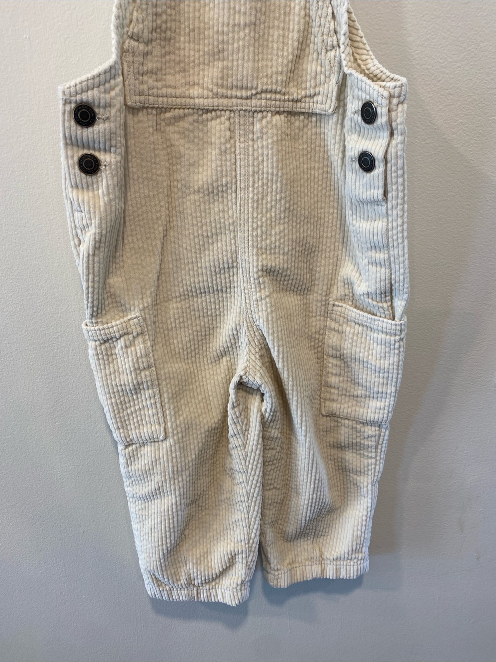 Little co organic cotton corduroy overalls in size 3t - Picture 3 of 6